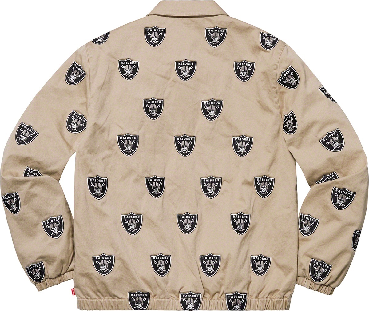Supreme®/NFL/Raiders/'47 Embroidered Harrington Jacket view 7